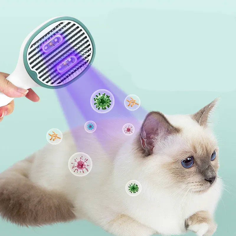 5-in-1 Pet Comb with UV Sterilization