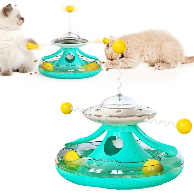 Space Cat - Treat Dispenser and Ball Toy